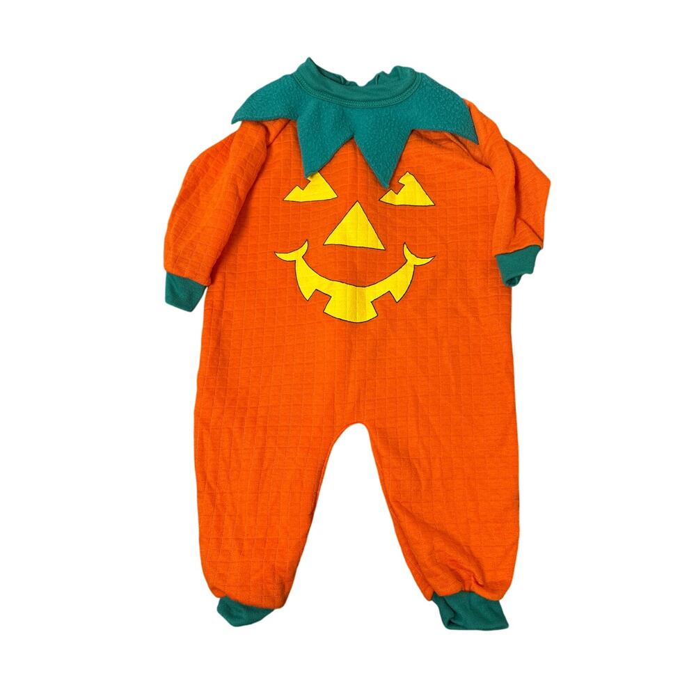 Babygro Pumpkin Infant Halloween One Piece Zipper Costume 12 months